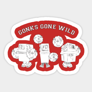 Gonk Gone Wild Sticker